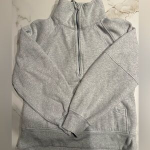 Lululemon Scuba Funnel Neck Half Zip Pullover Gray | Size XS/S | 🧘♀️